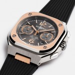 Bell & Ross - BR05 Grey Steel & Gold Chrono